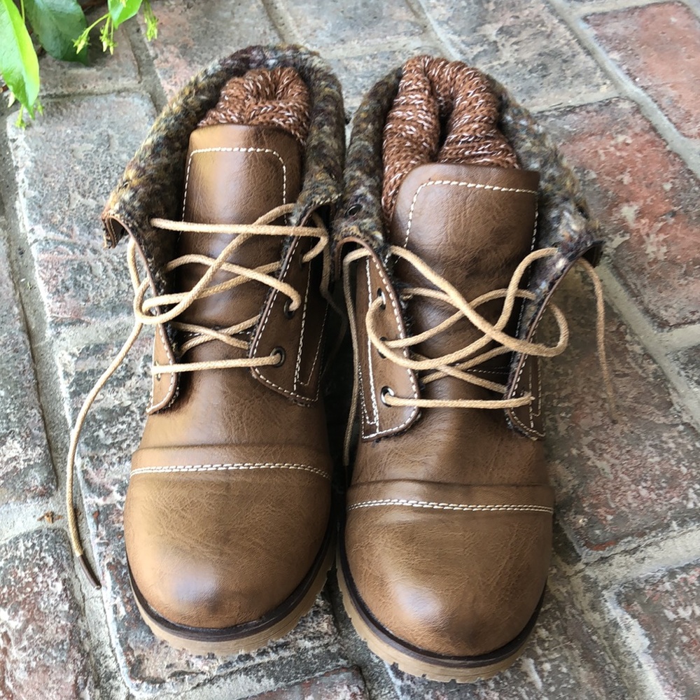 Brown boots